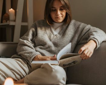 A Woman Reading a Book